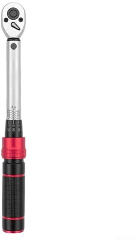 Clé dynamométrique à cliquet réversible 35,6 cm 2 525 Nm Entraînement carré avec cliquet à 72 dents pour un contrôle précis du couple dans le travail du véhicule (2,5-25 N)