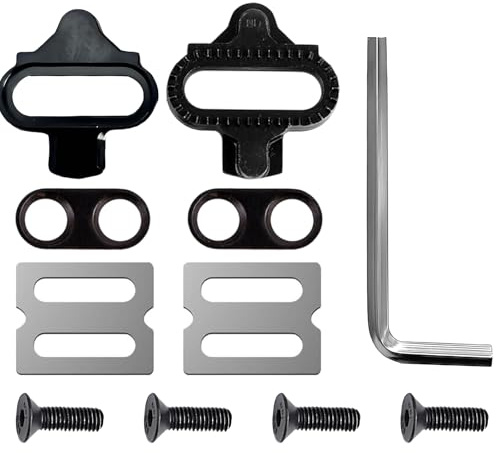 Shimano SPD Cleat,SPD Cleats,SPD,Bike Fahrrad Schuhplattenset SPD Compatible Bike Pedal Cleats Fahrrad Cleats Mit Rutschfesten Cleat Plates Für Mountainbike