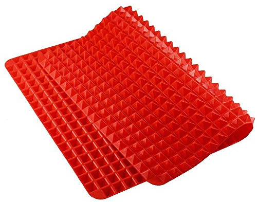 DUBENS Tapis de Cuisson en Silicone avec Picots Anti-adhésifs en Forme de Pyramide Plaque de Cuisson Compatible plaques à pâtisserie Résiste à la Chaleur -40 °C à 220 °C 39,5 x 27,5 x 0,9 cm