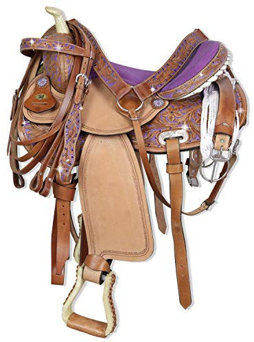 Silver Horse Sella Western Georgia London/Viola 16” = 40 cm