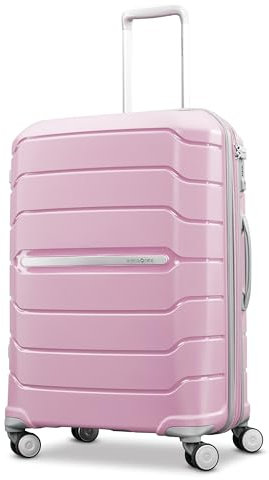 Samsonite Freeform Hardside erweiterbar mit Doppel-Spinner-Rädern, Rosa, Carry-On 21-Inch, Freeform Hardside erweiterbar mit Doppelspinnerrollen