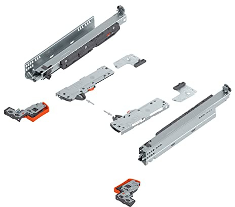 siwitec Blum MOVENTO Führungssystem TIP-ON BLUMOTION Set 40 kg NL = 600 760H6000S, Schubladenschienen