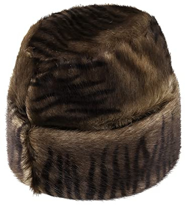 SIQITECH Kunstpelzmütze Winter Unisex Russische Mütze Extra Warm Pelzmütze Anti Kälte Fellmütze Weich Winterpelzmütze Flauschig Russenmütze für Skifahren Snowboarden Fahrrad Camping