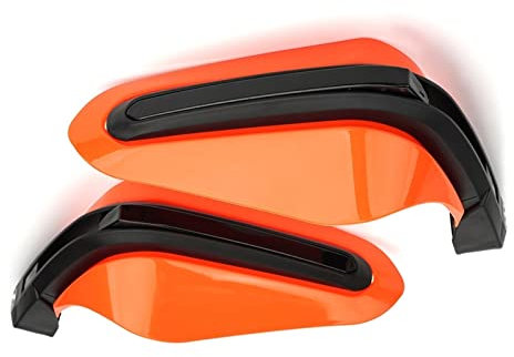 Handschützer Universal-Motorrad-Handlenkerschutz Handschutz Blinkerlampe Motocross-Zubehör Lenker Handschutz (Color : Orange)
