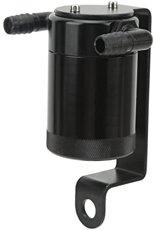 Lattina di Raccolta Dell'olio, Serbatoio del Separatore Dell'olio Motore in Acciaio con Staffa, Sostituzione della Lattina del Separatore Dell'olio per Charger Hellcat