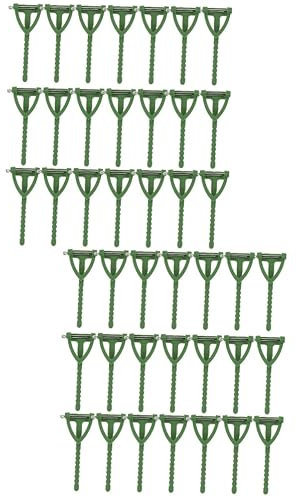 Abaodam 2 Sets 100 Stück T-förmige Broschen-anstecknadeln Aus Kunststoff Blumen Boutonniere-anstecknadeln Bräutigam-kleidungsbroschen Knopfloch-anstecknadeln Aus Kunststoff