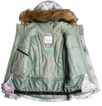 Roxy Pie - Giacca da Snowboard da Ragazza 8-16