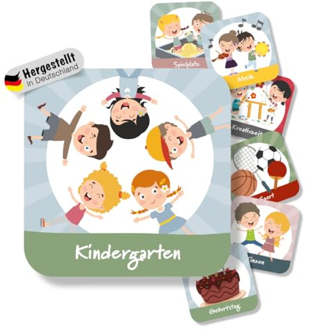 Magnete für Wochenplanung - Kindergarten - Tagesablauf - Routine – Hergestellt in Deutschland