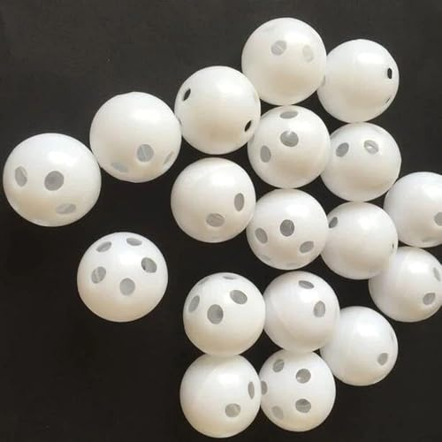 10Pcs Rattle Balls Inserts Rattle Box Repair Noise Maker Noise Maker Insert Rattle for Animal Puppet Pet,Rattle Inserts Rattles（White）
