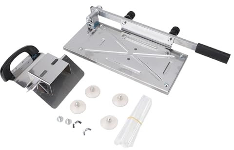 Lybunair Cortador de carne de acero inoxidable, trabajo manual para carne congelada, uso comercial y doméstico, corta carne de res, cordero y rollos de carne con facilidad