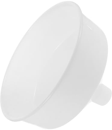 MOLUCKFU Embudo Grande para Cocina con Boca Ancha para Rellenar Botellas y Tarros Embudo Desmontable para Líquidos como Cerveza Aceite y Bebidas Resistente y Fácil de Limpiar Accesorio de