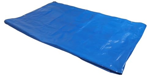 TOBBOMEY Bâche Imperméable Extérieure 3X4 M en Plastique Robuste avec Œillets Renforcés, Couverture de Protection Polyvalente pour Jardin, Bois de Chauffage et Abri Solaire, Toile