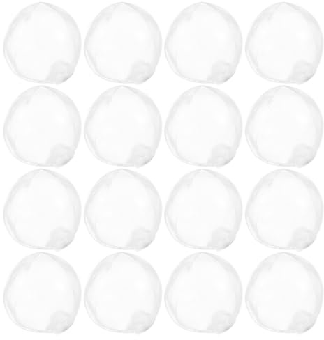 NOLITOY 20 Stück Transparente TPR Quetschball Hüllen 6cm Befüllbare Leere Stressball Kugeln für Selbstgemacht Basteln Teambuilding und Entspannungsspielzeug