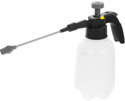 HOUDERCO Bottiglia Spray per Annaffiatura da 2l Doppio Ugello, Design Trasparente in Abs Bastone Estensibile, Facile da Usare per Annaffiare Piante e Decorazioni Domestiche