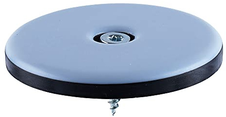 16 Teflon-Möbelgleiter - zum Schrauben - Größe wähbar - eckig und rund - PTFE-Beschichtung/Möbelgleiter/Teflongleiter/Stuhlgleiter (Ø 38 mm)