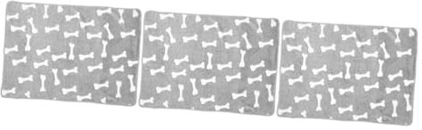 Kisangel 3St Welpendecke Hundedecken flauschig Haustierdecke als Couchschutz Sitzkissen Wolldecke Sofadecke Bettdecke für Haustiere Vier Jahreszeiten Warme Decke der Hund