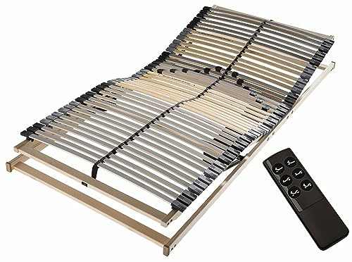 BeCo Matratzen GmbH & Co. KG Lattenrost Flex 42 Motor, Kopfteil und Fußteil elektrisch verstellbar (80x200 cm)
