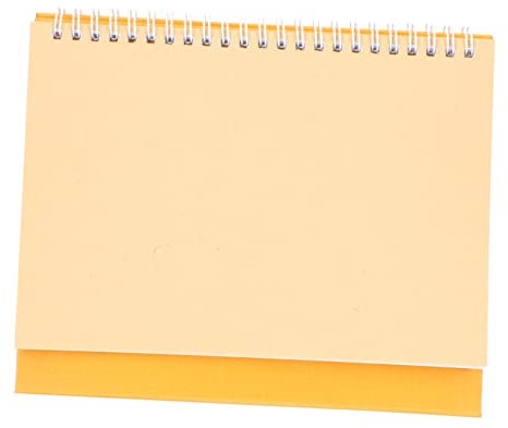 VILLCASE 1satz Handgemalte Tischkalender Kreativer Schreibtischkalender Mit Blanko- Und Stabiler Halterung Für Büro Und Zuhause Personalisierbar Für Erwachsene