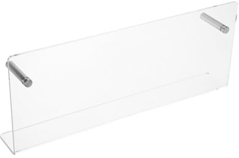 Tofficu Transparentes Acryl Wandbuchregal Schwebendes Bücherregal Zeitschriftenhalter Für Zuhause Kartenregal Lagerregal Durchsichtige Ausstellungsbücherregal Bücherregal Für