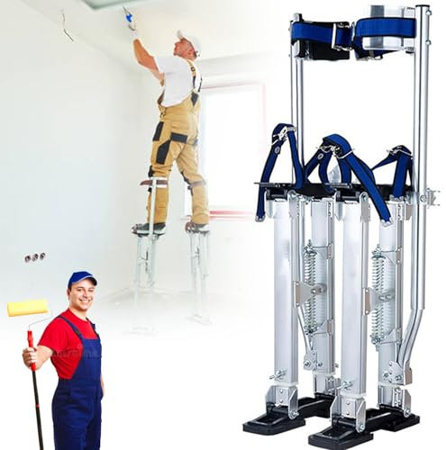 Verstellbare Trockenbau-Stelzen für professionelle Maler und Bauarbeiter – verbessern die Deckenarbeit mit leichtem Aluminiumdesign
