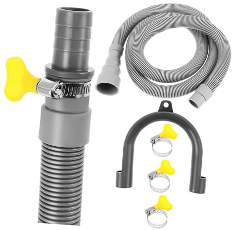 Housoutil Washer Drain Hose Extension Kit for Washing Machine Hose Replacement for Dishwasher Use Easy Installation