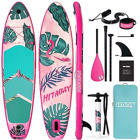Tavola SUP Gonfiabile Stand Up Paddle Board 320cm, Tavola da Paddle Surf Unisex Adulti, Carico Massimo 150kg con Kit Accessori Completi per Mare Lago Fiume Principianti