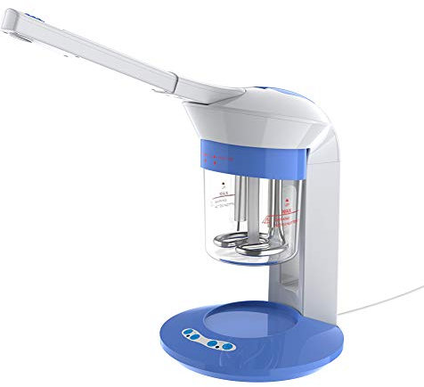 Vapore facciale Ozono, Vaporizzatore Faccial Ozono per Pulizia Viso, macchina a vapore facciale professionale per sauna facciale, per Idratante Profonda Pulizia