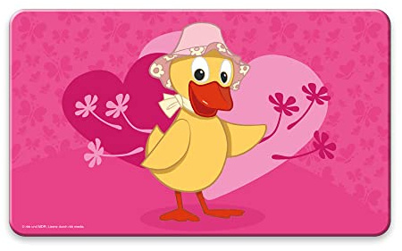 Trötsch Unser kleines Sandmännchen Schnatterinchen Melaminbrettchen: Frühstücksbrett Brett Kinderbrettchen