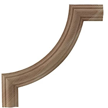 Spiegel Rahmen Antik Holz Schnitzerei Natur Floral Holz geschnitzt Holzfiguren Handwerk Applikationen Wand Tür Möbel Deko JH23-10