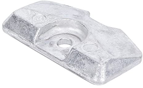 RiToEasysports Getriebeanode, Metall T4/5 F4/6 Außenborder Unterteil Getriebe Anodenplatte Ersatz für 2T/4T Außenbordteile