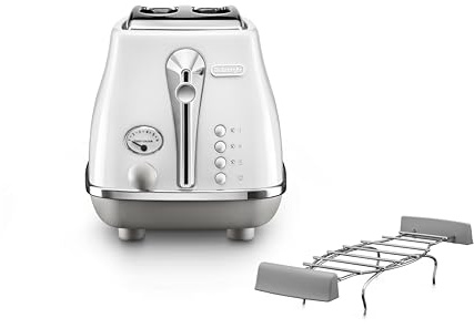 Tostapane - DELONGHI - CTOC2103.W - 900 W - 2 slot - Bianco