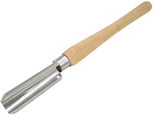 Tour à Gouge d'ébauche, ciseau à éplucher, Outils de Tournage du Bois avec Manche en Bois pour Gouge d'ébauche de Broche