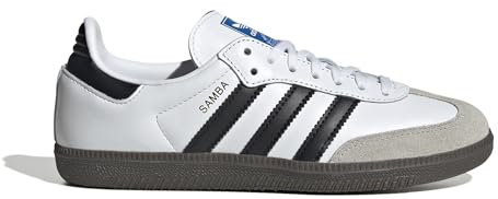 Adidas Samba OG Jr IE3675, Girl,Boy Sneakers, White, 38 EU