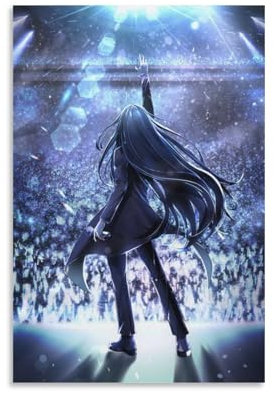 Generisch Anime-Kunst-Leinwandposter, Wandkunst, Gemälde, 40 x 60 cm, Wandbild, Kunstwerk, Wohnzimmer, Schlafzimmer, Büro, Bad, Esszimmer, Küche