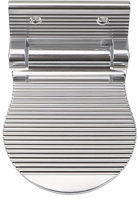 Shower Foot Stool Aluminum Shower Bathtub Foot Rest for Shaving Legs, Foot Rest, Shower Stool for Shaving Legs, Non-Slip Bathroom Pedal, Shaving Leg Assist, Foot Stand for Inside Shower(Silver)