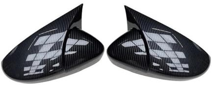 Spiegelkappen Ersatz Für G&olf 6 MK6 Für G&TI Für G&TD 2009 2010 2011 2012 2013 Auto-Seitenspiegelabdeckung, 2x Seitenrückspiegelkappenabdeckung In Carbon-Optik SeiteSpiegel Abdeckungen(1 set Carbon p