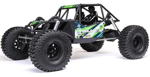 Axial RC Crawler 1/8 AXP8 Gilamon 2.2 4X4 RTR Brushed Trail Buggy, Green (Battery and Charger Not Included), AXI-1207T1