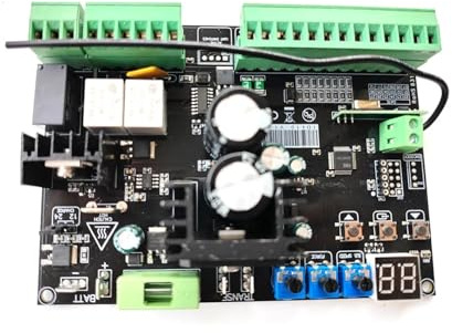 Unidad de Control de abridor de puerta corredera, placa de Control, tarjeta de circuito de repuesto for Motor de puerta corredera, 12VDC, 24VDC(Kit 0)