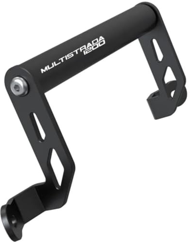 GPS Navegación Soporte Poste Soporte De Navegación GPS para Motocicleta para Ducati MULTISTRADA V2S V 2 S Travel 1260 1200 2016-2024. Soporte para Smartphone. Soporte navegación GPS(Negro 4)