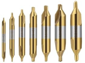 Broca Central HSS, Broca Angular Combinada De 60 Grados, Broca De Metal De 1,0, 1,5, 2,0, 2,5, 3,0, 3,15, 3,5, 4,0, 5,0 Y 6,0mm