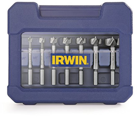 IRWIN Marples Forstner-Bit-Set, Holzbohrer, 8-teilig (1966892)