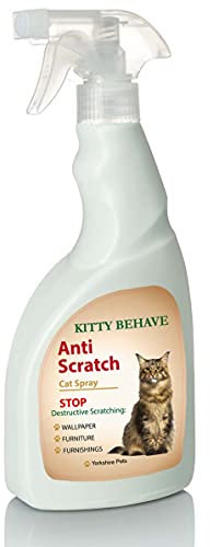 Sweet Willow Kitty Behave Cat Scratching Deterrent Spray Protect Furniture And Wallpaper 500ml
