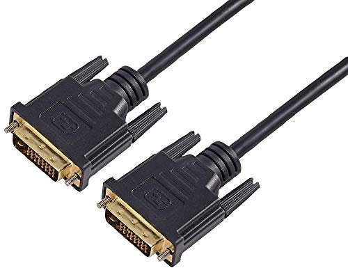 Câble DVI-D Dual Link mâle vers mâle Noir 2 m