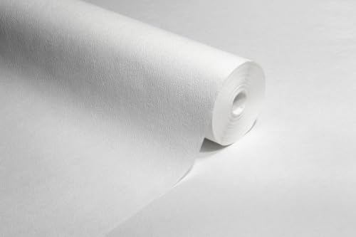RD735 - Anaglypta Stipple Effect White Paintable Wallpaper