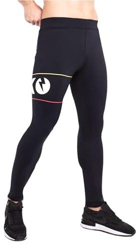 Kapow Meggings Men's Performance Pro Leggings Sports Compression with Pockets