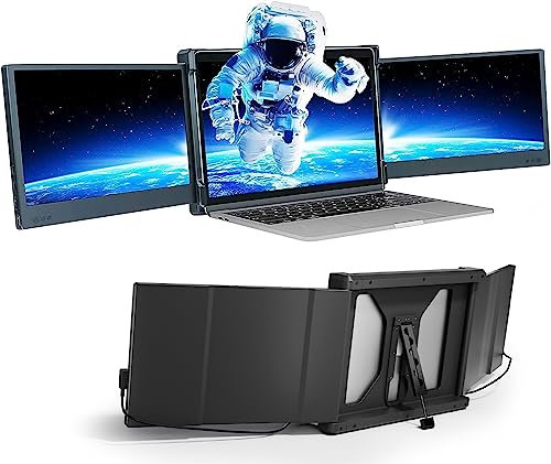 Teamgee Monitor portátil para Ordenador portátil de 12 Pantalla IPS FHD 1080P | Alimentado por USB | Compatible con Ordenadores portátiles Mac, PC, Chrome 13-16