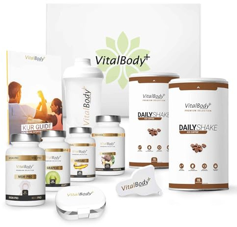 VitalBody+ 30 Tage Stoffwechselkur, 9-teiliges Set inkl. Betreuung