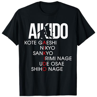 Aikidoka! Aikido 5 Habilidad Básica Camiseta