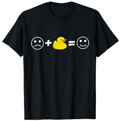Pato de goma Emoticon Patos de goma amarillo Pato de goma Camiseta