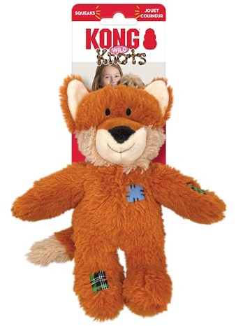 Kong - Wild Knots Fox Squeak Toy S/M (634.7374)